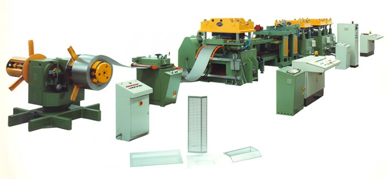 linee di punzonatura e piegatura